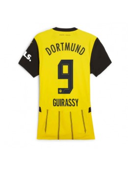 Borussia Dortmund Serhou Guirassy #9 Heimtrikot für Frauen 2024-25 Kurzarm